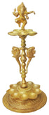 Brass Ganesh Oil Lamp Deepak 1.96Kg